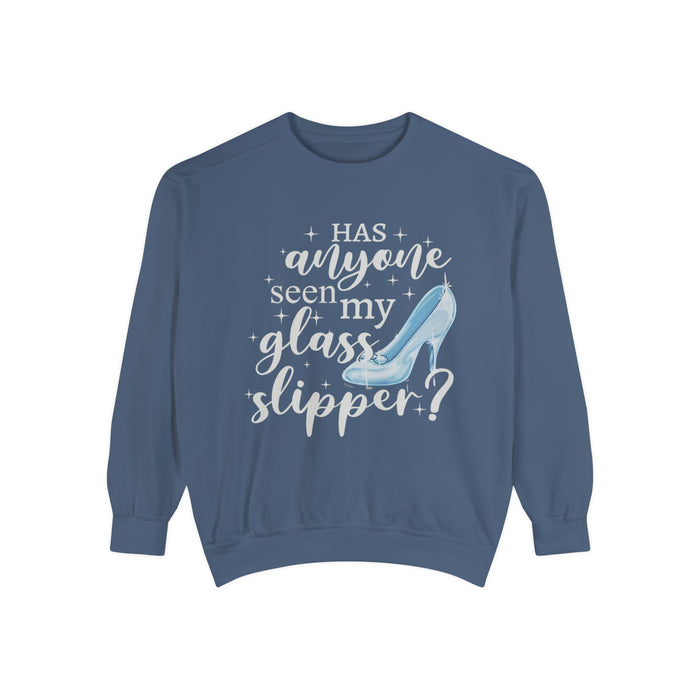 Has Anyone Seen My Glass Slipper Comfort Colors Unisex Garment-Dyed Sweatshirt