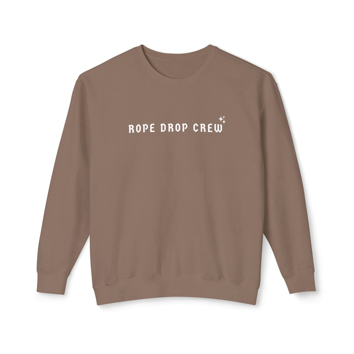 Rope Drop Crew Unisex Lightweight Comfort Colors Crewneck Sweatshirt