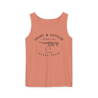 Grant & Sattler Island Tours Unisex Comfort Colors Garment-Dyed Tank Top