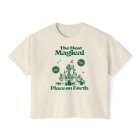 The Most Magical Place On Earth Comfort Colors Women's Boxy Tee