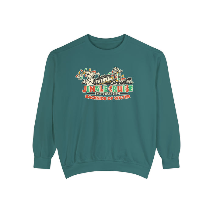 Jingle Cruise Comfort Colors Unisex Garment-Dyed Sweatshirt