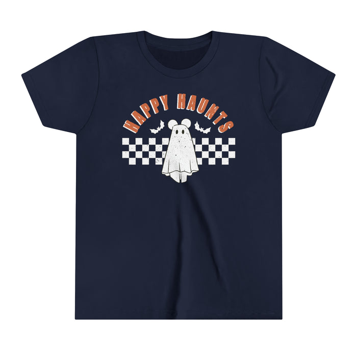 Happy Haunts Bella Canvas Youth Short Sleeve Tee