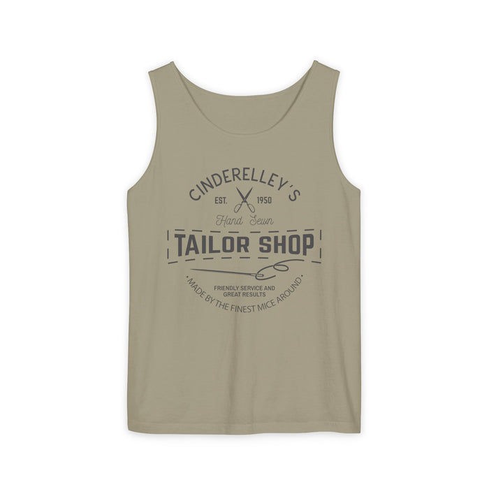 Cinderelley's Tailor Shop  Unisex Comfort Colors Garment-Dyed Tank Top