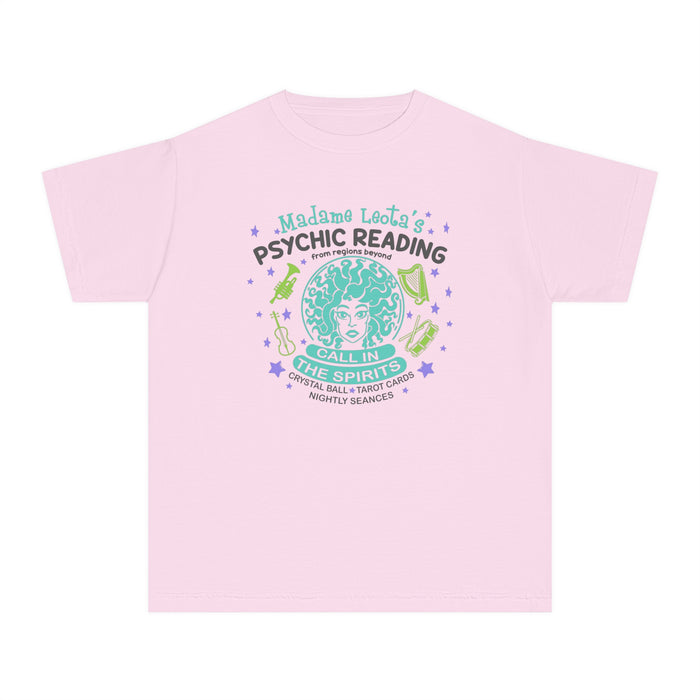 Madame Leota’s Psychic Readings Comfort Colors Youth Midweight Tee