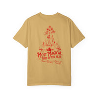 It's The Most Magical Time of the Year Castle Comfort Colors Unisex Garment-dyed Long Sleeve T-Shirt