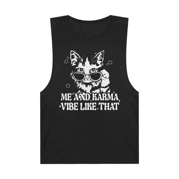 Me And Karma Vibe Like That AS Colour Unisex Barnard Tank