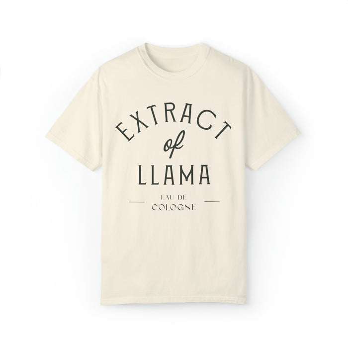 Extract of Llama Comfort Colors Unisex Garment-Dyed T-shirt