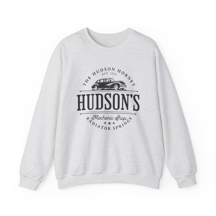 Hudson's Mechanic Shop Gildan Unisex Heavy Blend™ Crewneck Sweatshirt