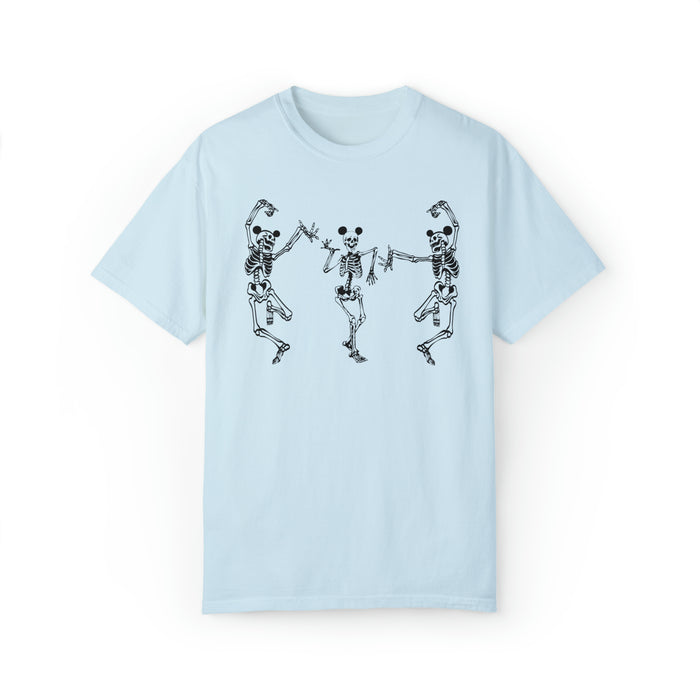 Dancing Skeletons with Ears Comfort Colors Unisex Garment-Dyed T-shirt