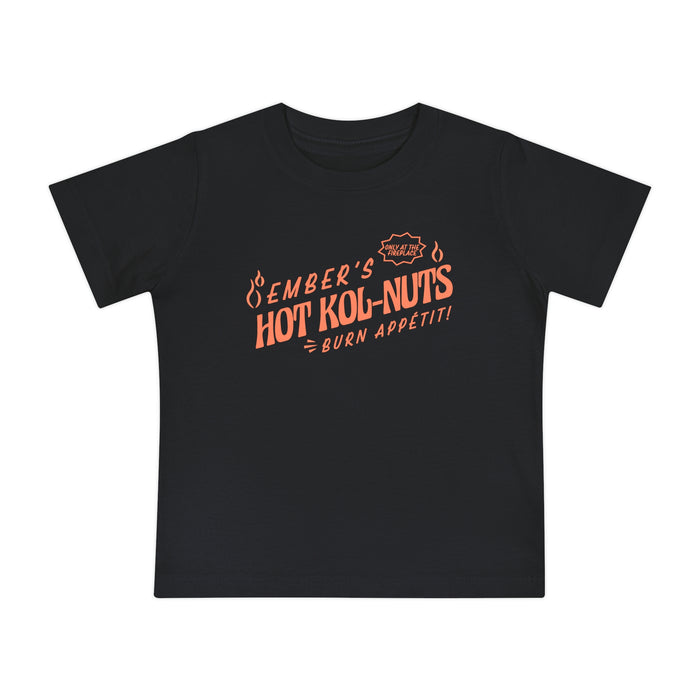 Ember's Hot Kol-Nuts Bella Canvas Baby Short Sleeve T-Shirt