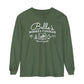 Belle’s Books & Candles Comfort Colors Unisex Garment-dyed Long Sleeve T-Shirt