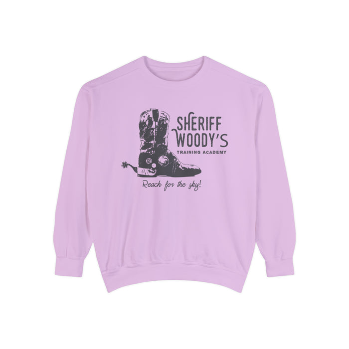 Sheriff Woody’s Training Academy Comfort Colors Unisex Garment-Dyed Sweatshirt