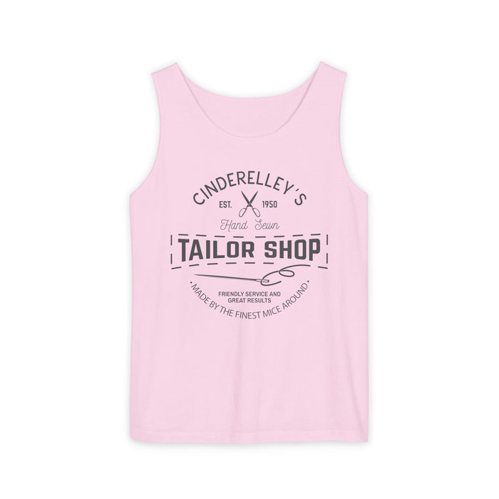 Cinderelley's Tailor Shop  Unisex Comfort Colors Garment-Dyed Tank Top