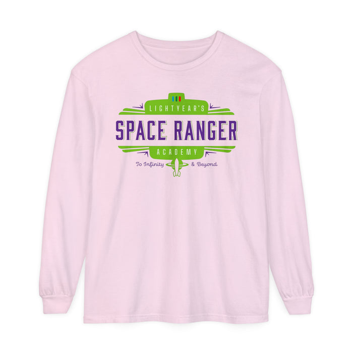 Lightyear's Space Ranger Academy Comfort Colors Unisex Garment-dyed Long Sleeve T-Shirt