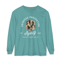 Princess Protection Agency Comfort Colors Unisex Garment-dyed Long Sleeve T-Shirt