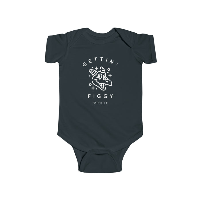 Gettin' Figgy With It Rabbit Skins Infant Fine Jersey Bodysuit