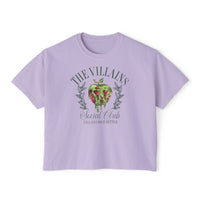 The Villains Social Club Comfort Colors Women's Boxy Tee