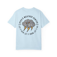 Pepa's Weather Center Comfort Colors Unisex Garment-Dyed T-shirt