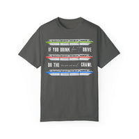 Monorail Crawl Comfort Colors Unisex Garment-Dyed T-shirt