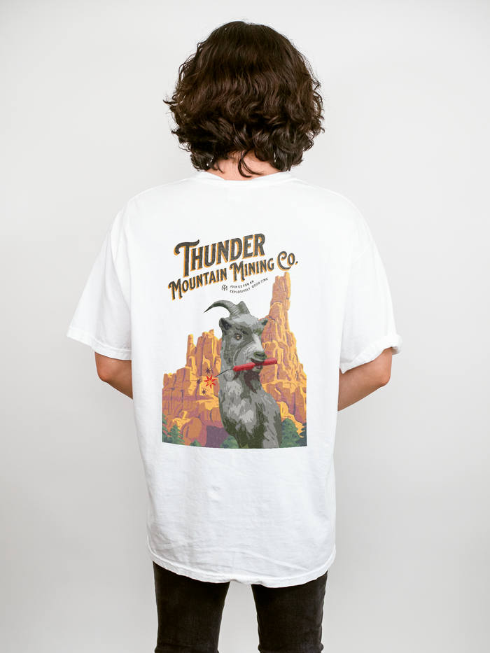 Thunder Mountain Mining Co. Comfort Colors Unisex Garment-Dyed T-shirt