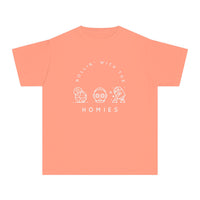 Rollin’ With The Homies Comfort Colors Youth Midweight Tee