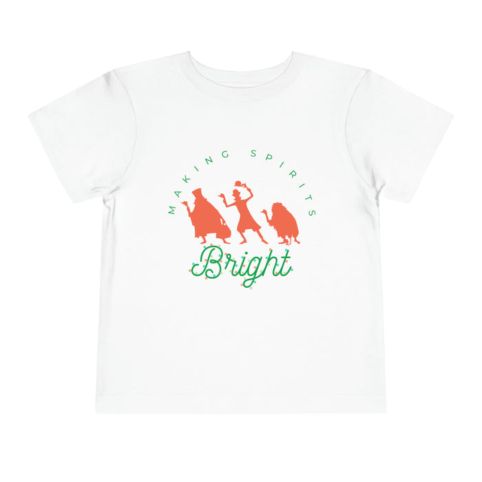 Making Spirits Bright Bella Canvas Toddler Short Sleeve Tee