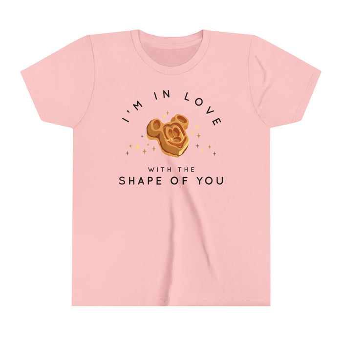 I'm in Love with the Shape of You Bella Canvas Youth Short Sleeve Tee