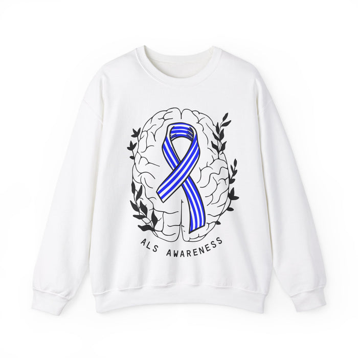 ALS Awareness Gildan Unisex Heavy Blend™ Crewneck Sweatshirt