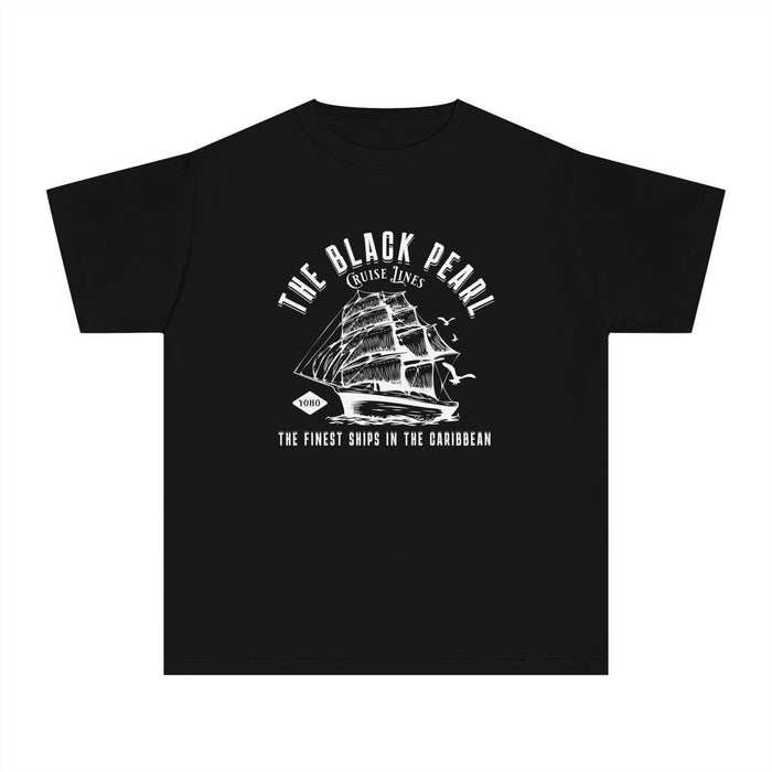 Black Pearl Cruise Lines Comfort Colors Youth Midweight Tee