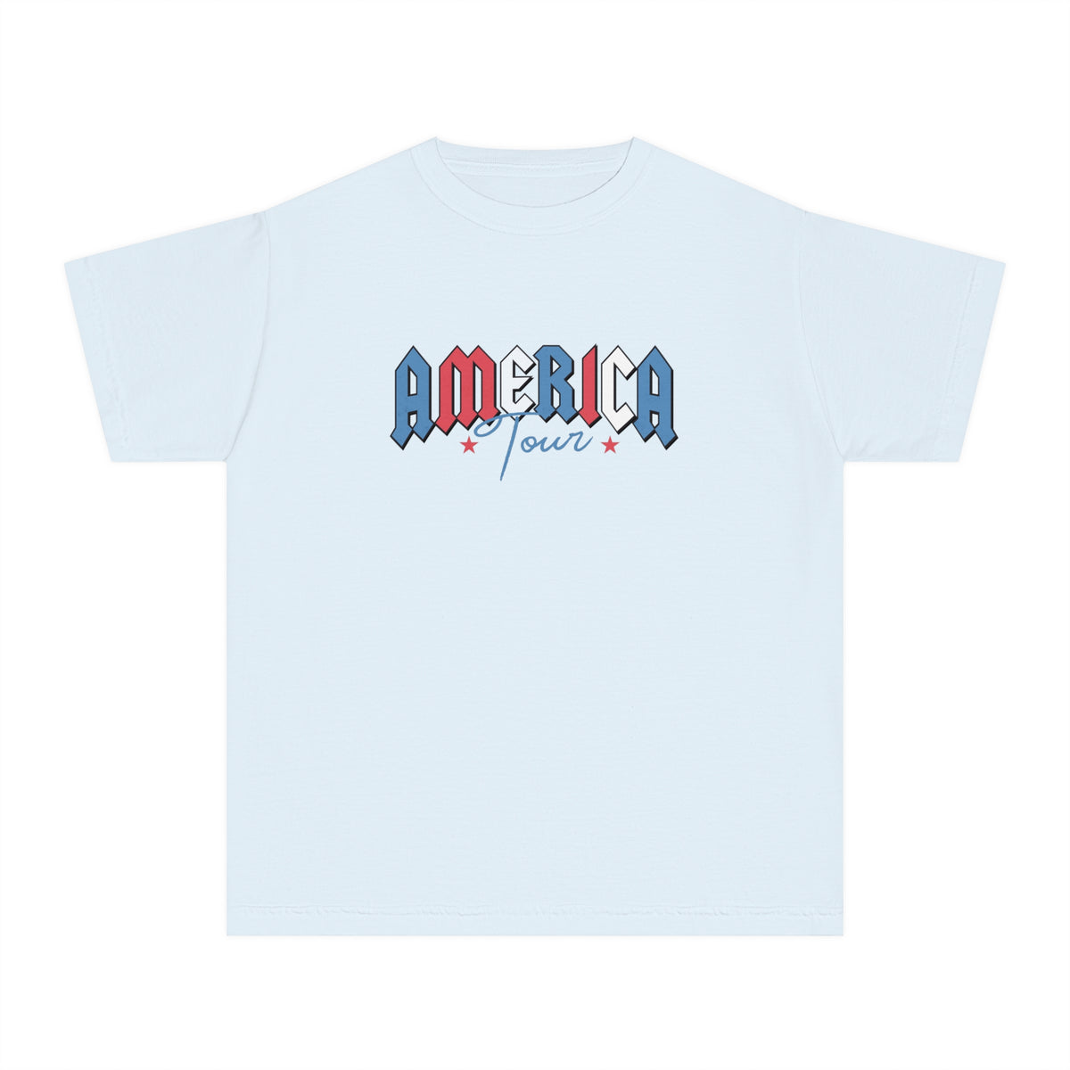 America Tour Comfort Colors Youth Midweight Tee
