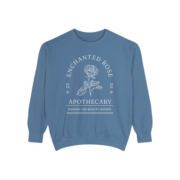 Enchanted Rose Apothecary Comfort Colors Unisex Garment-Dyed Sweatshirt