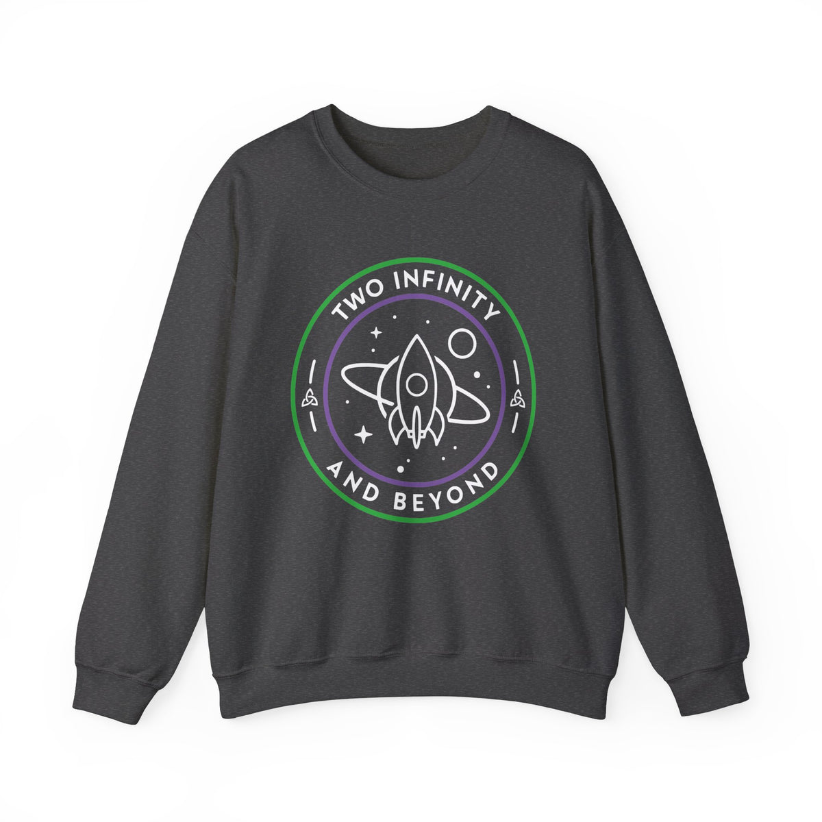 Two Infinity and Beyond Gildan Unisex Heavy Blend™ Crewneck Sweatshirt