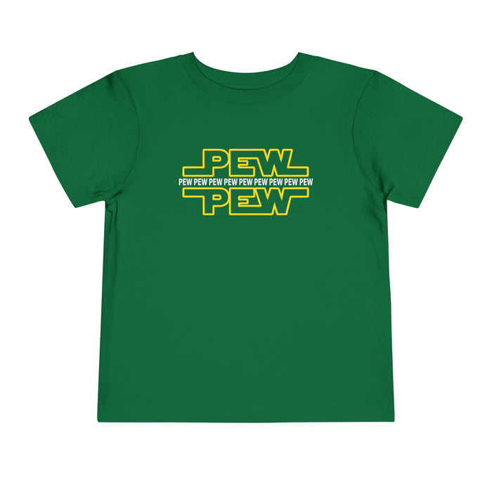 PEW PEW PEW Bella Canvas Toddler Short Sleeve Tee