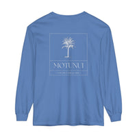 Motunui Coconut Bar and Grill Comfort Colors Unisex Garment-dyed Long Sleeve T-Shirt