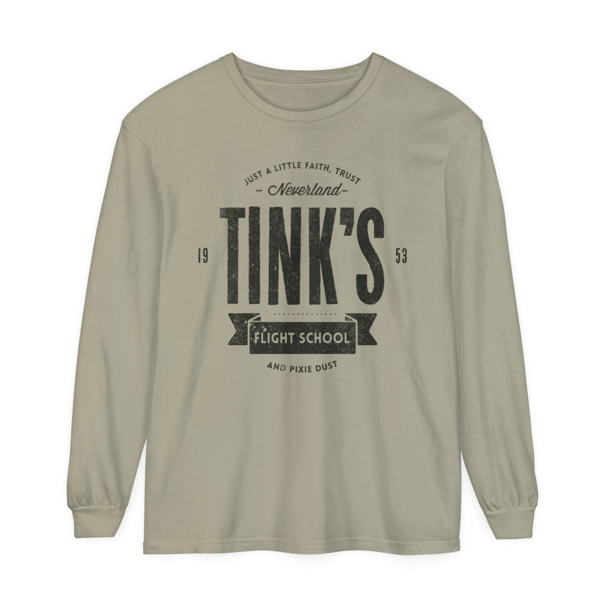 Tink's Flight School Comfort Colors Unisex Garment-dyed Long Sleeve T-Shirt