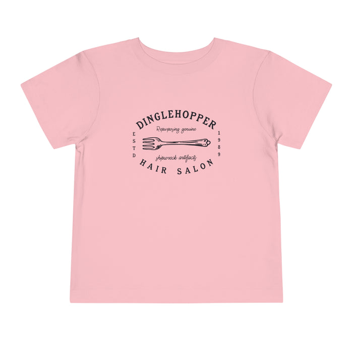 Dinglehopper Hair Salon Bella Canvas Toddler Short Sleeve Tee