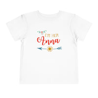 I'm Her Anna Bella Canvas Toddler Short Sleeve Tee