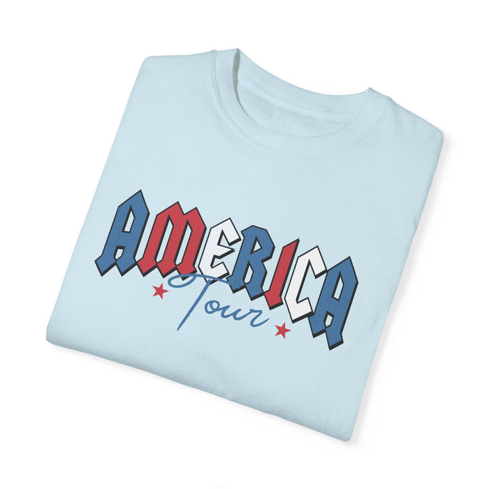 America Tour Comfort Colors Unisex Garment-Dyed T-shirt