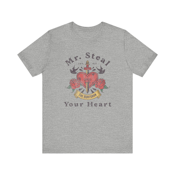 Mr. Steal Your Heart Bella Canvas Unisex Jersey Short Sleeve Tee