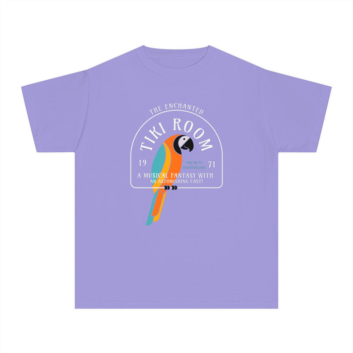 Enchanted Tiki Room Comfort Colors Youth Midweight Tee