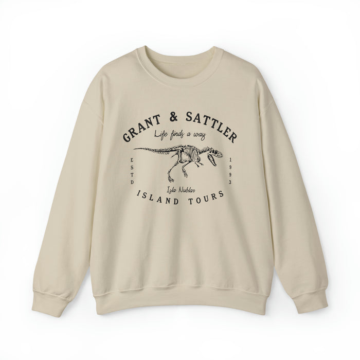 Grant & Sattler Island Tours Gildan Unisex Heavy Blend™ Crewneck Sweatshirt