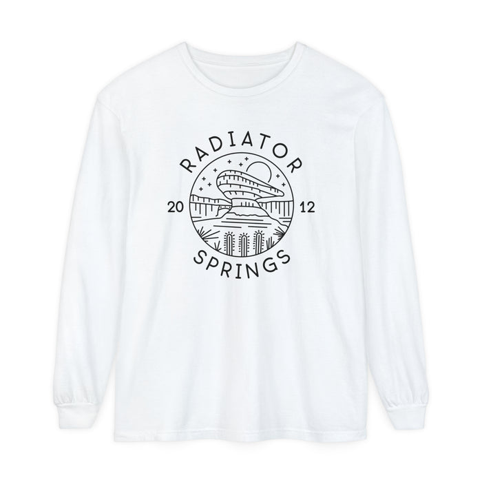 Radiator Springs Comfort Colors Unisex Garment-dyed Long Sleeve T-Shirt