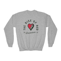 Rise of Red Gildan Youth Crewneck Sweatshirt