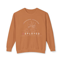 Remember Everyone Deployed R.E.D. Unisex Lightweight Comfort Colors Crewneck Sweatshirt