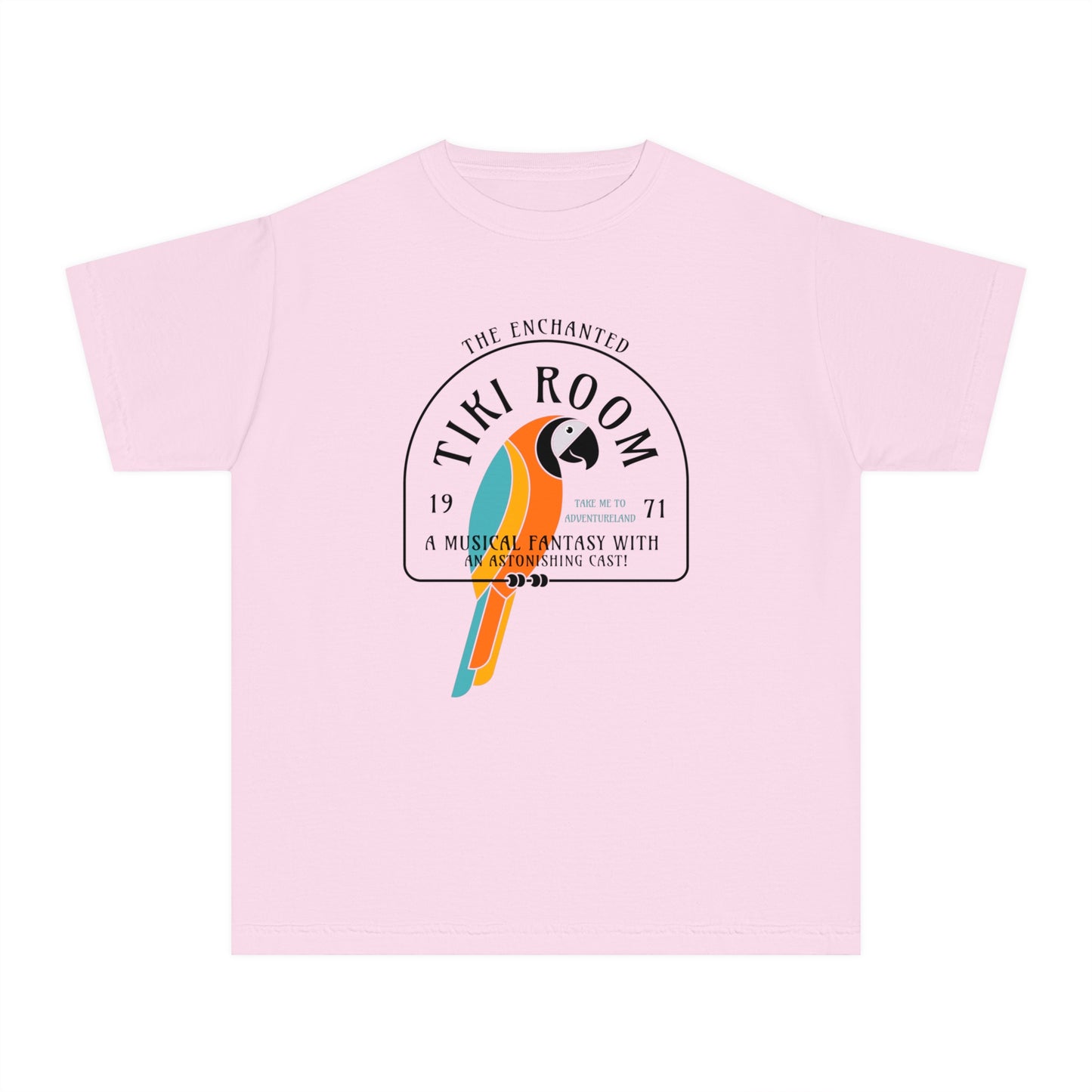Enchanted Tiki Room Comfort Colors Youth Midweight Tee