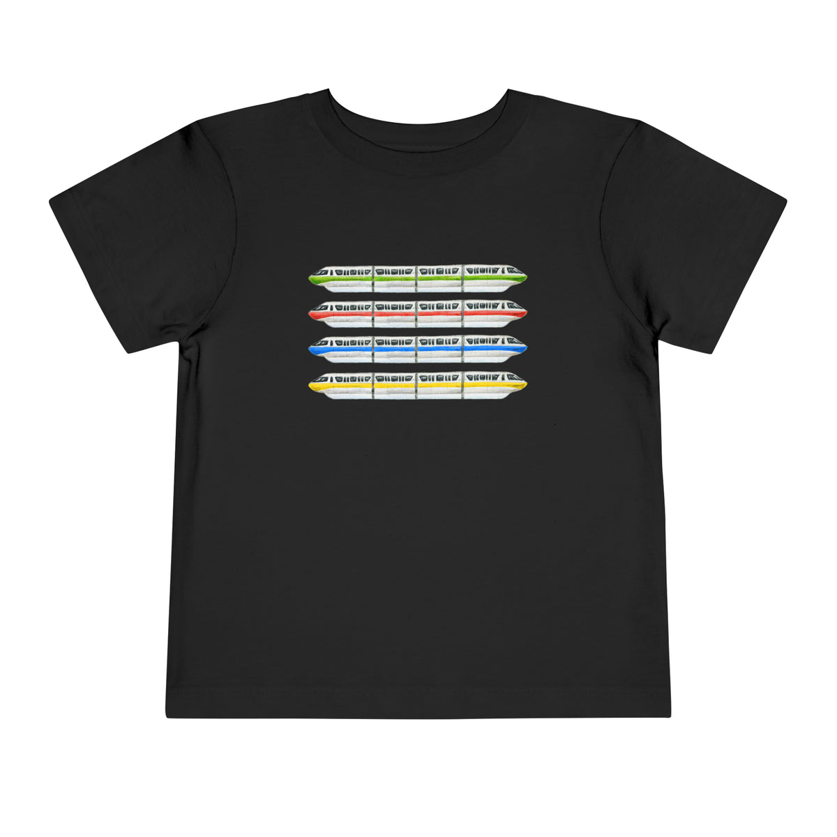 Monorails Bella Canvas Toddler Short Sleeve Tee