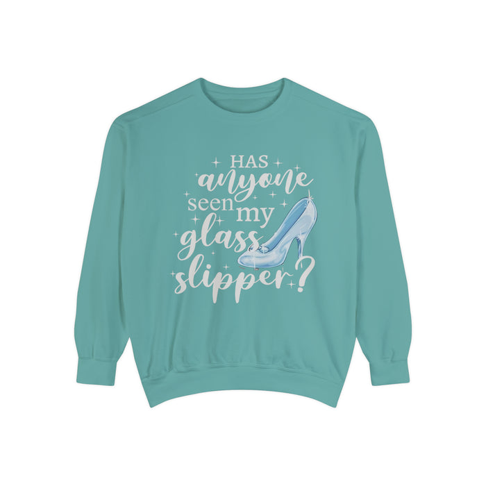 Has Anyone Seen My Glass Slipper Comfort Colors Unisex Garment-Dyed Sweatshirt