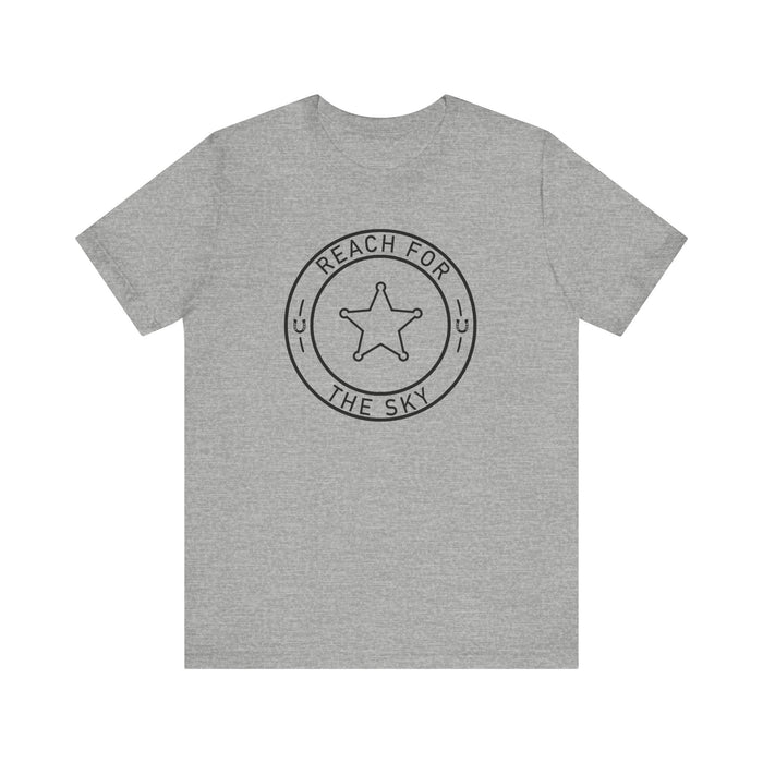 Reach For The Sky Bella Canvas Unisex Jersey Short Sleeve Tee