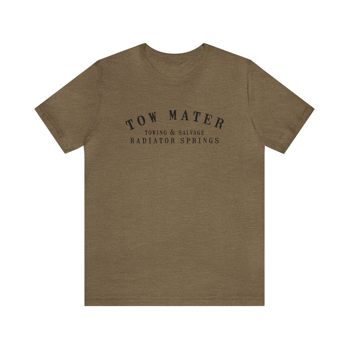 Tow Mater Towing & Salvage Bella Canvas Unisex Jersey Short Sleeve Tee