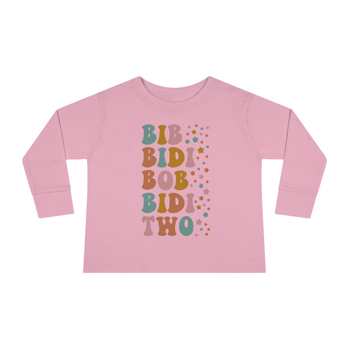 Bib Bidi Bob Bidi Two Rabbit Skins Toddler Long Sleeve Tee